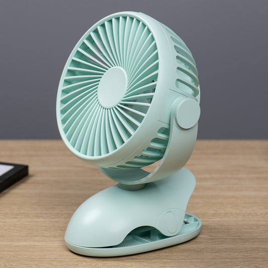 OCUBE D603 4W USB Charging Portable Desktop Fan Clip Fan,  with 4 Speed Control (Green) - Electric Fans by OCUBE | Online Shopping South Africa | PMC Jewellery | Buy Now Pay Later Mobicred