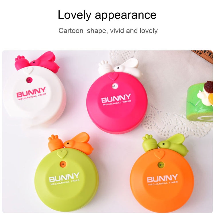 Rabbit 60 Minutes Mechanical Kitchen Cooking Count Down Alarm Timer Home Decorating Gadget, Random Color Delivery - Digital Countdown by PMC TechLife | Online Shopping South Africa | PMC TechLife | Buy Now Pay Later Mobicred
