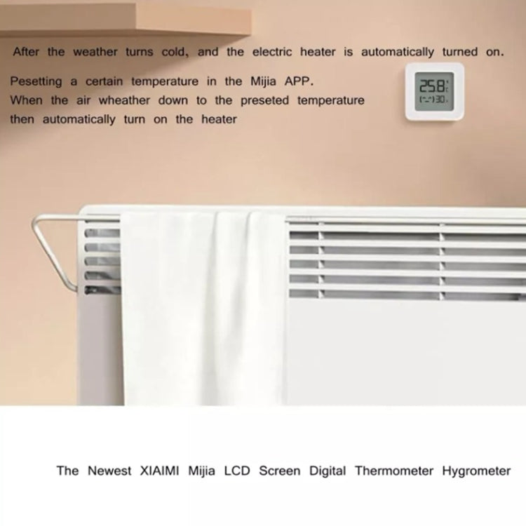 Original Xiaomi Mijia Bluetooth Temperature and Humidity Thermometer 2 - Thermostat & Thermometer by Xiaomi | Online Shopping South Africa | PMC TechLife | Buy Now Pay Later Mobicred