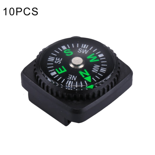 10 PCS 20mm Outdoor Sports Camping Hiking Pointer Guider Plastic Compass Hiker Navigation, Random Color Delivery - Hiking Meter by PMC Jewellery | Online Shopping South Africa | PMC Jewellery | Buy Now Pay Later Mobicred