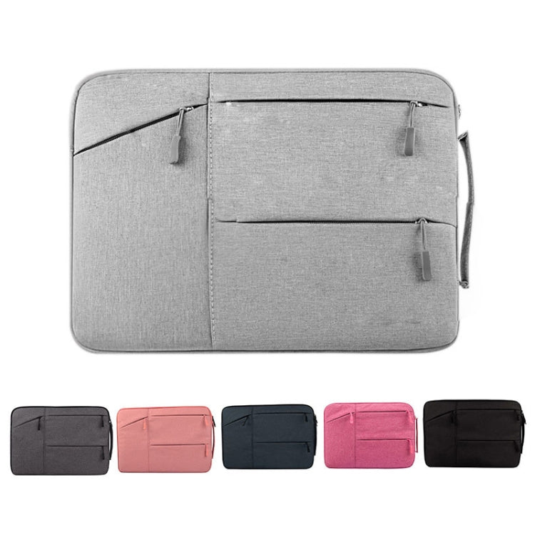 Universal Multiple Pockets Wearable Oxford Cloth Soft Portable Simple Business Laptop Tablet Bag, For 13.3 inch and Below Macbook, Samsung, Lenovo, Sony, DELL Alienware, CHUWI, ASUS, HP (Pink) - 13.3 inch by PMC Jewellery | Online Shopping South Africa | PMC Jewellery | Buy Now Pay Later Mobicred