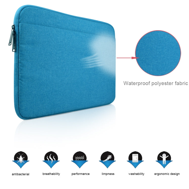 Universal Multiple Pockets Wearable Oxford Cloth Soft Portable Leisurely Laptop Tablet Bag, For 13.3 inch and Below Macbook, Samsung, Lenovo, Sony, DELL Alienware, CHUWI, ASUS, HP (Blue) - 13.3 inch by PMC Jewellery | Online Shopping South Africa | PMC Jewellery | Buy Now Pay Later Mobicred