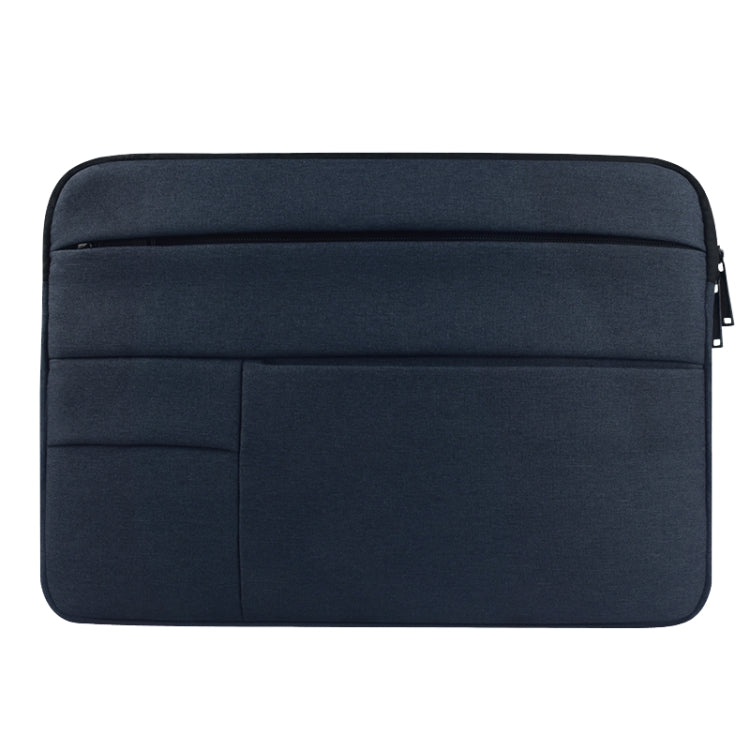 Universal Multiple Pockets Wearable Oxford Cloth Soft Portable Leisurely Laptop Tablet Bag, For 14 inch and Below Macbook, Samsung, Lenovo, Sony, DELL Alienware, CHUWI, ASUS, HP(navy) - 15 inch by PMC Jewellery | Online Shopping South Africa | PMC Jewellery | Buy Now Pay Later Mobicred