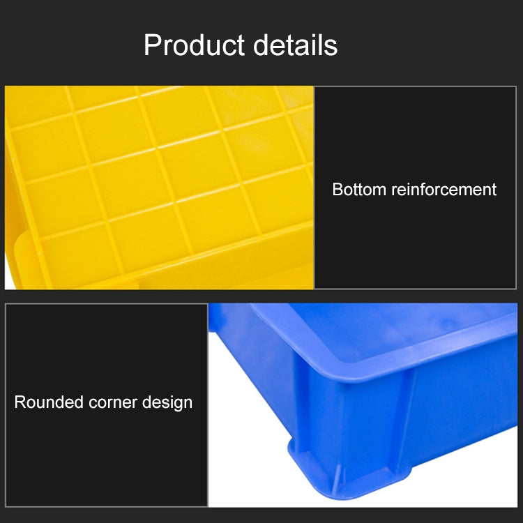 Thick Multi-function Material Box Brand New Flat Plastic Parts Box Tool Box, Size: 30.2cm x 20.9cm x 8.3cm(Red) - Storage Bags & Boxes by PMC TechLife | Online Shopping South Africa | PMC TechLife | Buy Now Pay Later Mobicred