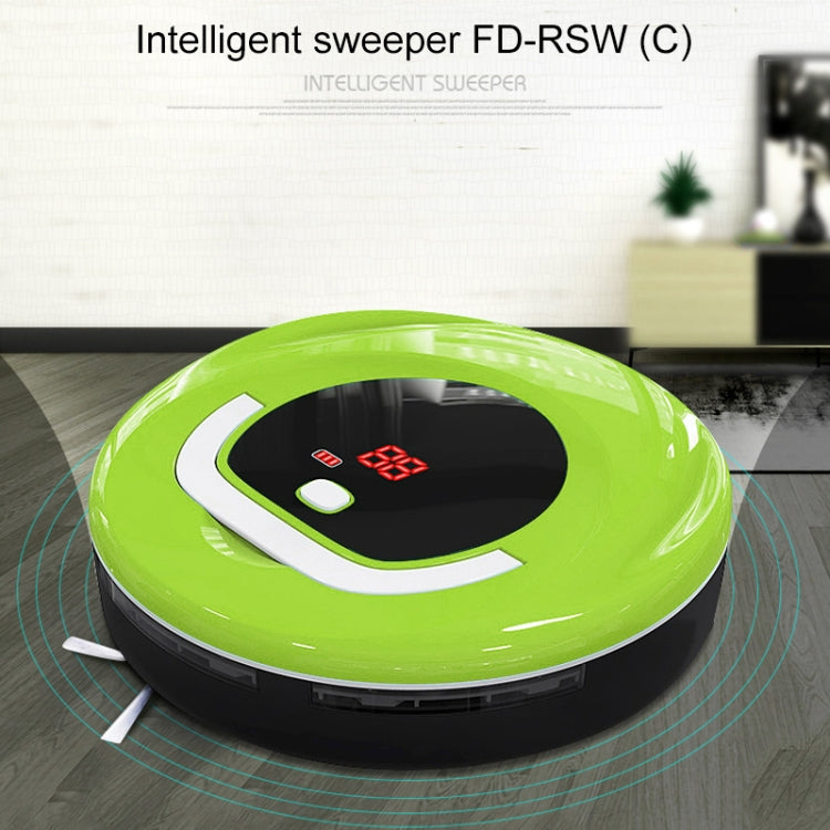 FD-RSW(C) Smart Household Sweeping Machine Cleaner Robot(Green) - Robot Vacuum Cleaner by PMC TechLife | Online Shopping South Africa | PMC TechLife | Buy Now Pay Later Mobicred