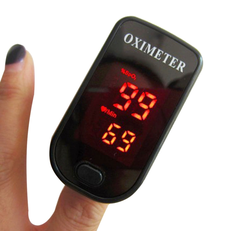 Finger Pulse Oximete LED HD Display Portable Oximeter Equipment Blood Oxygen Monitor Pulse Oximeter(Black) - Finger Pulse Oximeter by PMC Jewellery | Online Shopping South Africa | PMC Jewellery | Buy Now Pay Later Mobicred