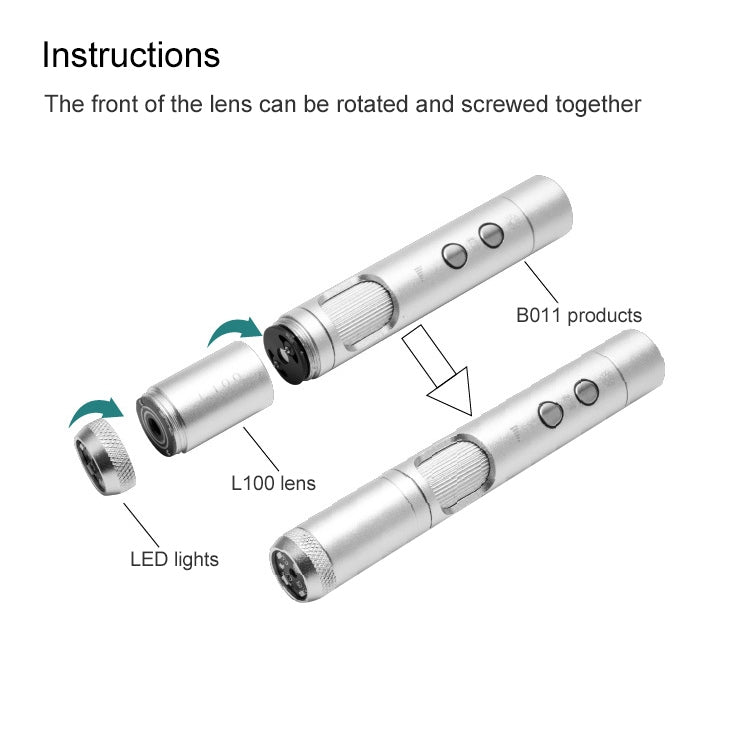 Supereyes DB03 Electronic Microscope Infrared Light for HCB0990 - Others by Supereyes | Online Shopping South Africa | PMC Jewellery | Buy Now Pay Later Mobicred