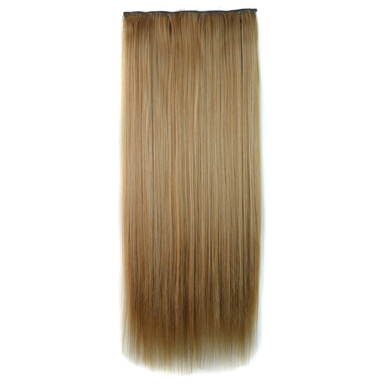 27M613# One-piece Seamless Five-clip Wig Long Straight Wig Piece - free shipping - PMC TechLife - Order now!