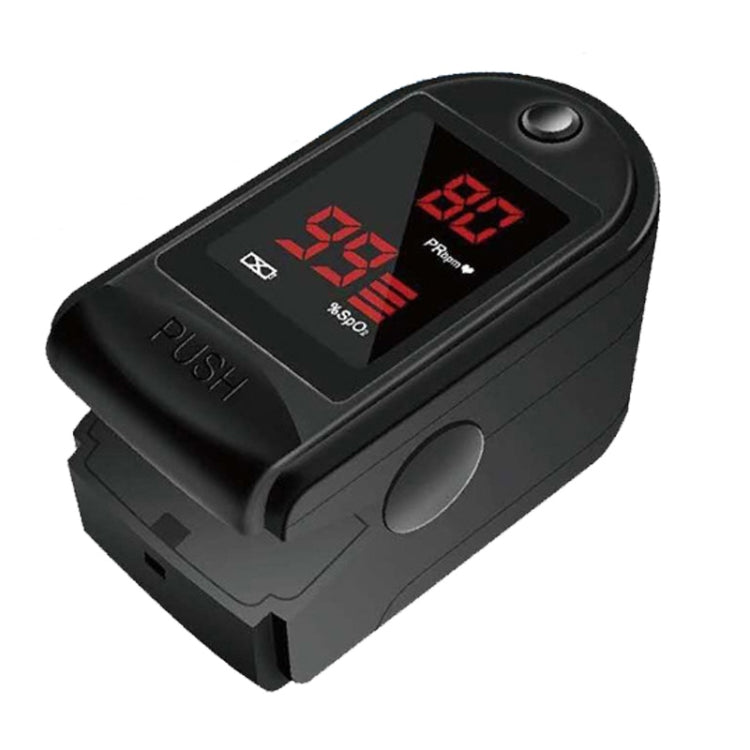 Precision Finger Pulse Oximeter Blood Oxygen Monitor(Black) - Finger Pulse Oximeter by PMC Jewellery | Online Shopping South Africa | PMC Jewellery