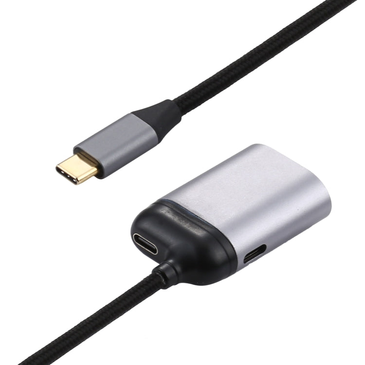 4K USB-C / Type-C to DisplayPort 1.4 + PD Data Sync Adapter Cable - Cable & Adapters by PMC Jewellery | Online Shopping South Africa | PMC Jewellery | Buy Now Pay Later Mobicred