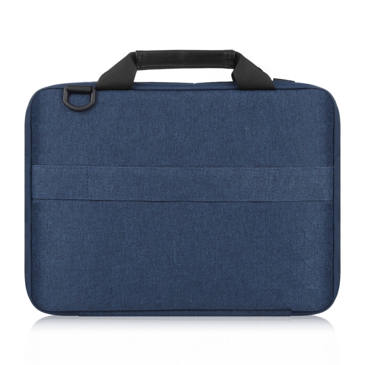 HAWEEL 14.0 inch -16.0 inch Briefcase Crossbody Laptop Bag For Macbook, Lenovo Thinkpad, ASUS, HP(Navy Blue) - 15 inch by HAWEEL | Online Shopping South Africa | PMC Jewellery | Buy Now Pay Later Mobicred