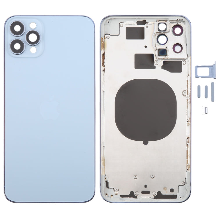Back Cover with Appearance Imitation of iP13 Pro Max for iPhone 11 Pro Max(Blue) - Back Cover by PMC Jewellery | Online Shopping South Africa | PMC Jewellery | Buy Now Pay Later Mobicred