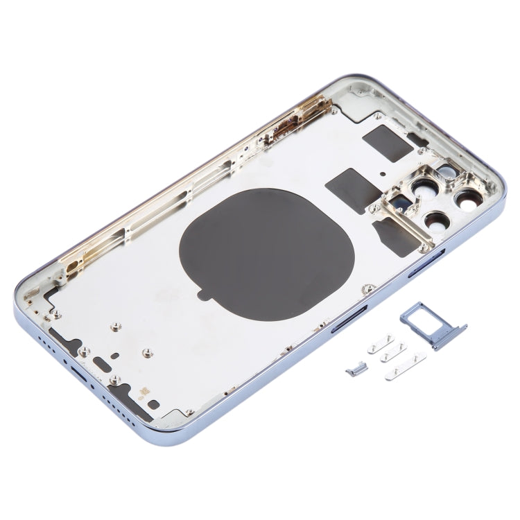 Back Cover with Appearance Imitation of iP13 Pro Max for iPhone 11 Pro Max(Blue) - Back Cover by PMC Jewellery | Online Shopping South Africa | PMC Jewellery | Buy Now Pay Later Mobicred