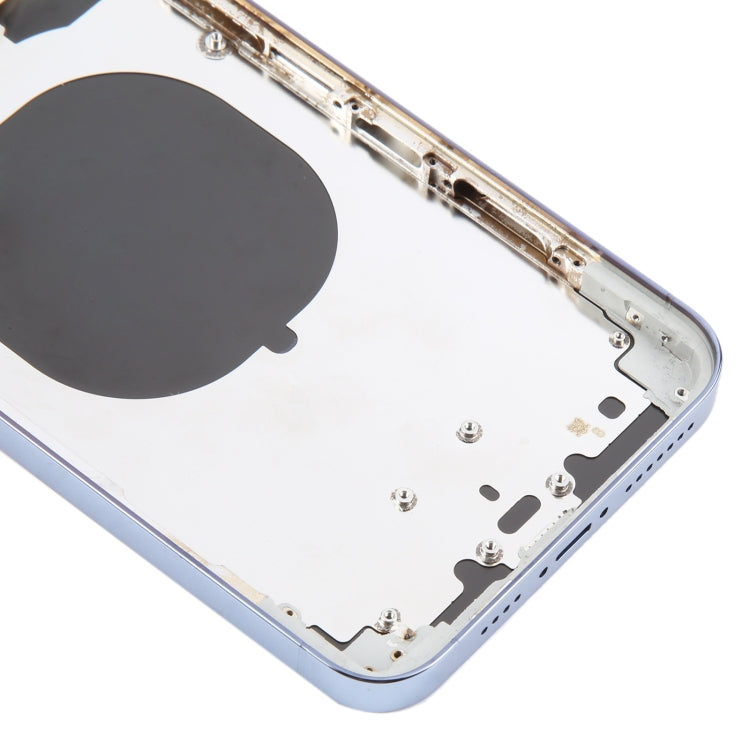 Back Cover with Appearance Imitation of iP13 Pro Max for iPhone 11 Pro Max(Blue) - Back Cover by PMC Jewellery | Online Shopping South Africa | PMC Jewellery | Buy Now Pay Later Mobicred