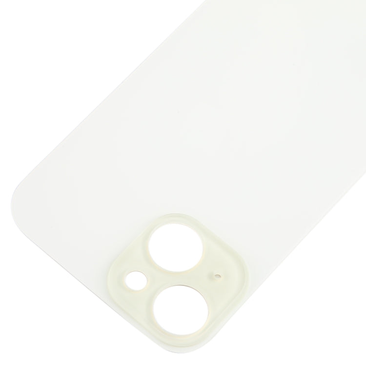 For iPhone 15 Easy Replacement Big Camera Hole Glass Back Battery Cover(Yellow) - Back Cover by PMC TechLife | Online Shopping South Africa | PMC TechLife | Buy Now Pay Later Mobicred