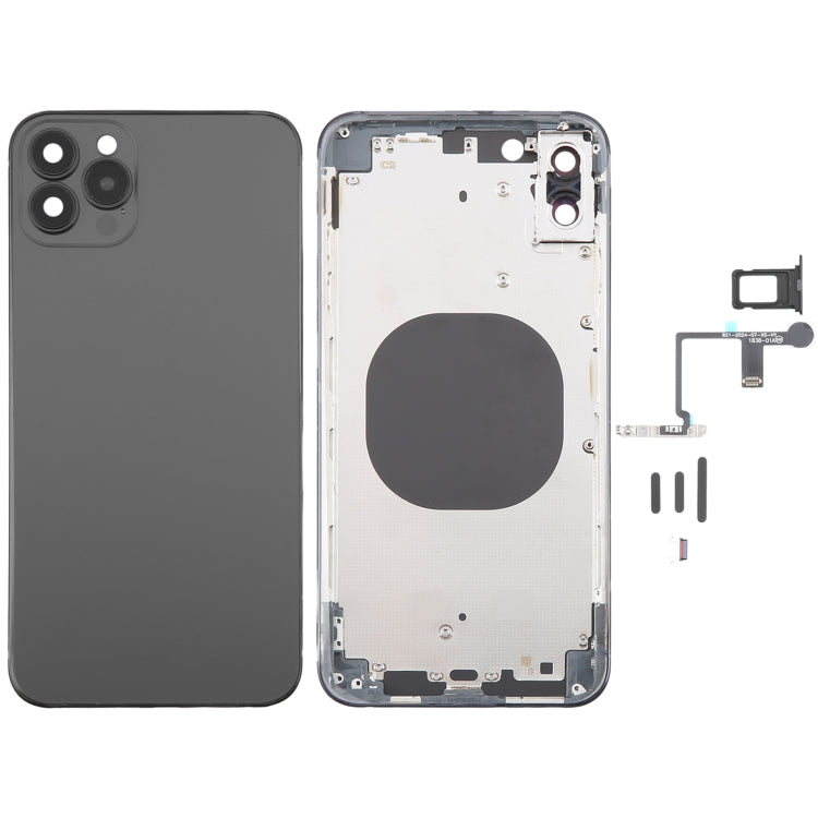 Back Cover with Appearance Imitation of iP15 Pro Max for iPhone XS Max(Black) - Back Cover by PMC Jewellery | Online Shopping South Africa | PMC Jewellery | Buy Now Pay Later Mobicred