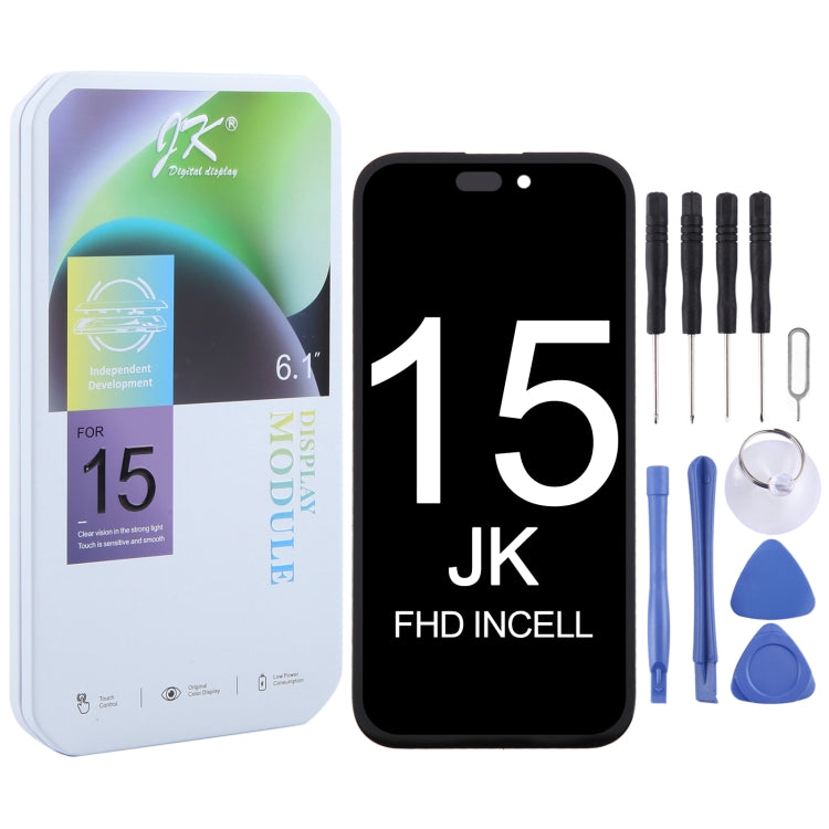 JK incell LCD Screen For iPhone 15 - free shipping - PMC TechLife - Order now!