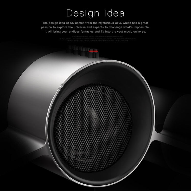 Bluedio US Wireless Bluetooth Satellite Speaker System with Mic(Black) - free shipping - PMC Jewellery - Order now!