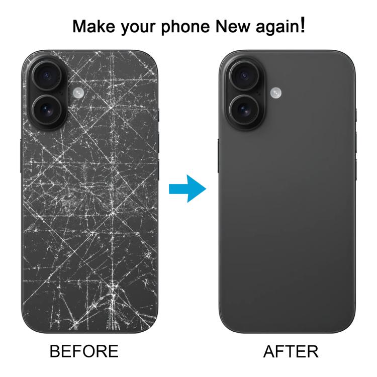 Back Cover with Appearance Imitation of iP16 for iPhone XR(Blue) - Back Cover by PMC TechLife | Online Shopping South Africa | PMC TechLife | Buy Now Pay Later Mobicred