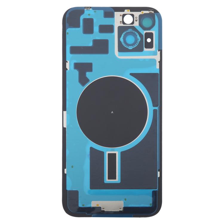 For iPhone 14 Plus EU Version Battery Back Cover with Middle Frame(Black) - Back Cover by PMc TechLife | Online Shopping South Africa | PMc TechLife | Buy Now Pay Later Mobicred