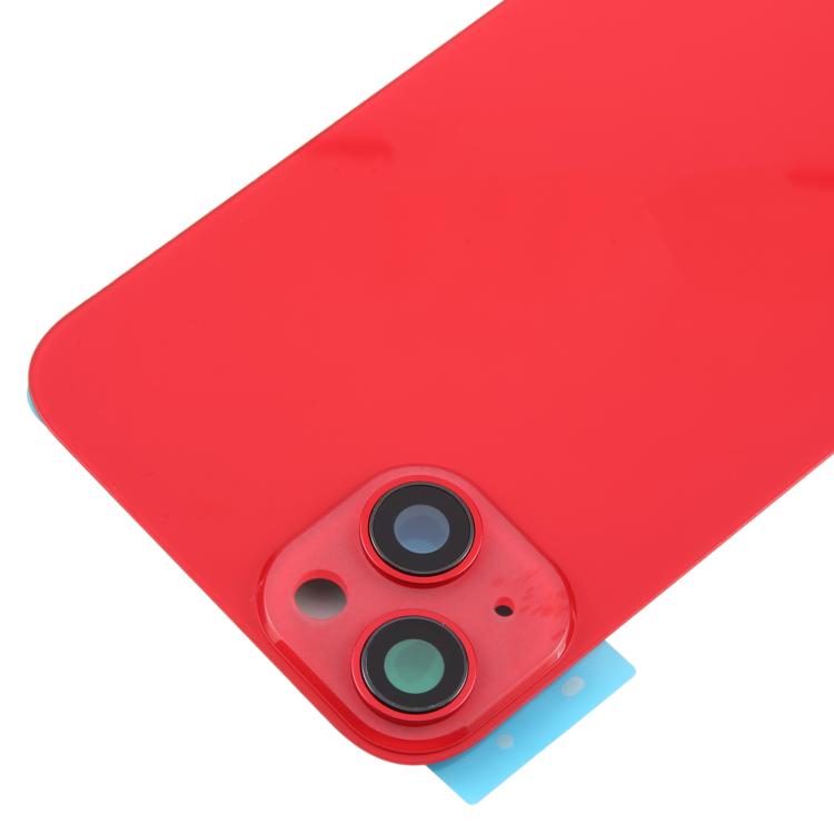 For iPhone 14 Plus EU Version Battery Back Cover with Middle Frame(Red) - Back Cover by PMc TechLife | Online Shopping South Africa | PMc TechLife | Buy Now Pay Later Mobicred