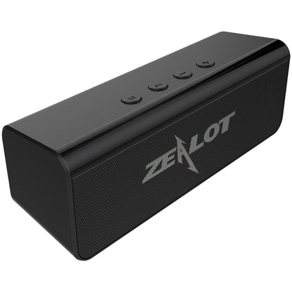 ZEALOT S31 10W 3D HiFi Stereo Wireless Bluetooth Speaker, Support Hands-free / USB / AUX / TF Card(Black) - Desktop Speaker by ZEALOT | Online Shopping South Africa | PMC Jewellery | Buy Now Pay Later Mobicred