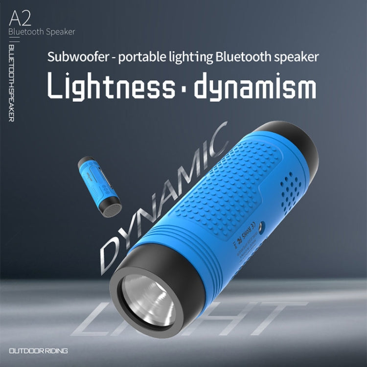 ZEALOT A2 Multifunctional Bass Wireless Bluetooth Speaker, Built-in Microphone, Support Bluetooth Call & AUX & TF Card & LED Lights (Red) - free shipping - PMC Jewellery - Order now!