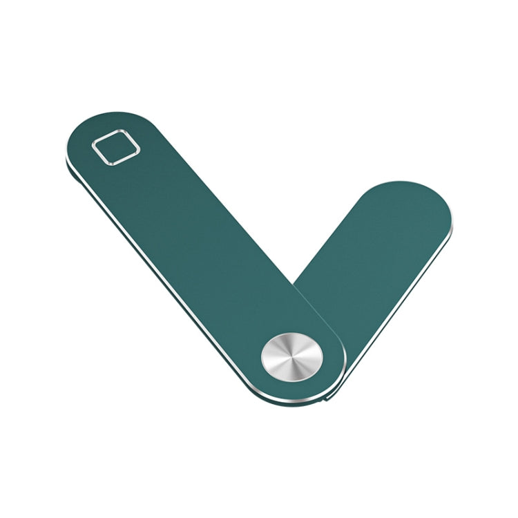 R-JUST SJ05-3 Multi-function Laptop Magnetic Expanded Metal Holder (Green) - Hand-Sticking Bracket by R-JUST | Online Shopping South Africa | PMC TechLife