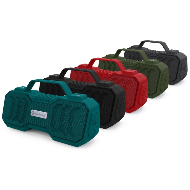 NewRixing NR-4500 Portable Wireless Bluetooth Stereo Speaker Support TWS / FM Function Speaker (Green) - free shipping - PMC TechLife - Order now!