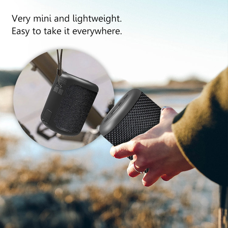 XDOBO Draco Mini IPX6 Waterproof Portable TWS Wireless Bluetooth Speaker Subwoofer (Black) - Desktop Speaker by XDOBO | Online Shopping South Africa | PMC Jewellery | Buy Now Pay Later Mobicred