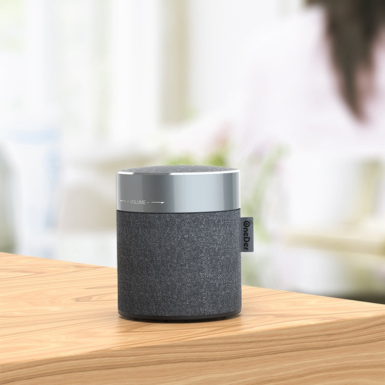 Oneder V13 Mini  Wireless Bluetooth Speaker, Support Hands-free & TF & FM & AUX(Grey) - Desktop Speaker by OneDer | Online Shopping South Africa | PMC Jewellery | Buy Now Pay Later Mobicred