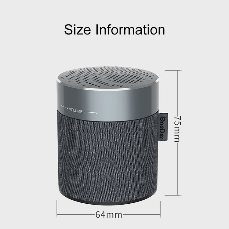 Oneder V13 Mini  Wireless Bluetooth Speaker, Support Hands-free & TF & FM & AUX(Blue) - free shipping - PMC Jewellery - Order now!
