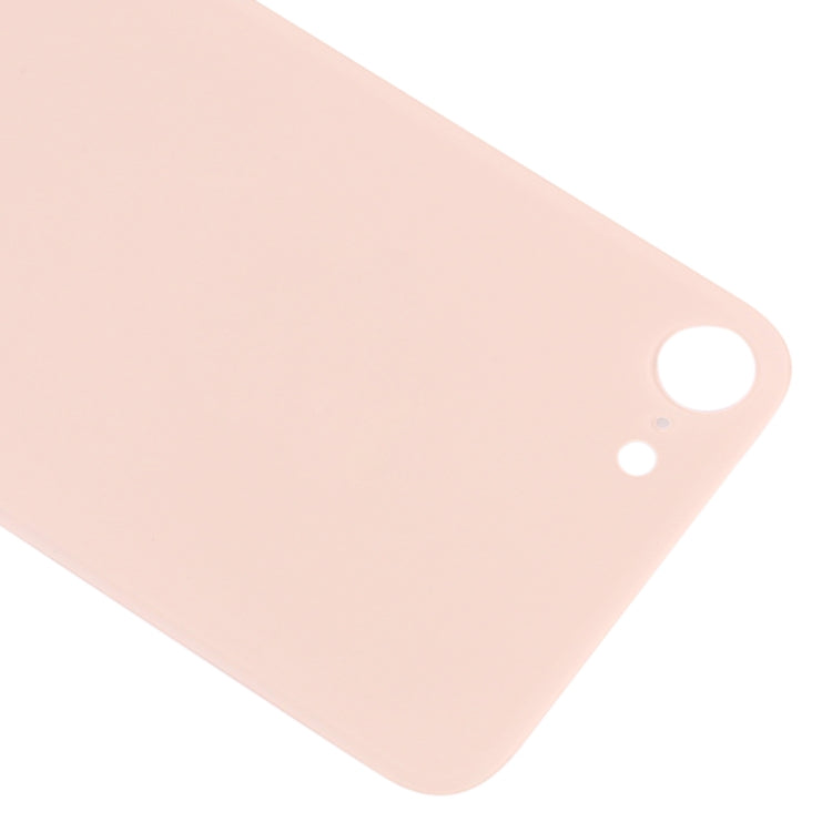 Easy Replacement Big Camera Hole Glass Back Battery Cover with Adhesive for iPhone 8(Gold) - iPhone 8 Parts by PMc TechLife | Online Shopping South Africa | PMc TechLife | Buy Now Pay Later Mobicred