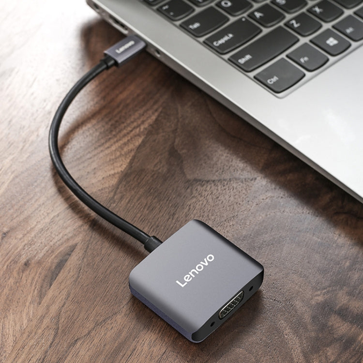 Original Lenovo C02 USB-C / Type-C to HDMI + VGA Converter - free shipping - PMC TechLife - Order now!