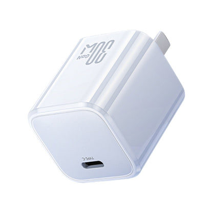 Benks PA53 30W USB-C / Type-C Port GaN Fast Charger (White) - USB Charger by Benks | Online Shopping South Africa | PMC Jewellery | Buy Now Pay Later Mobicred