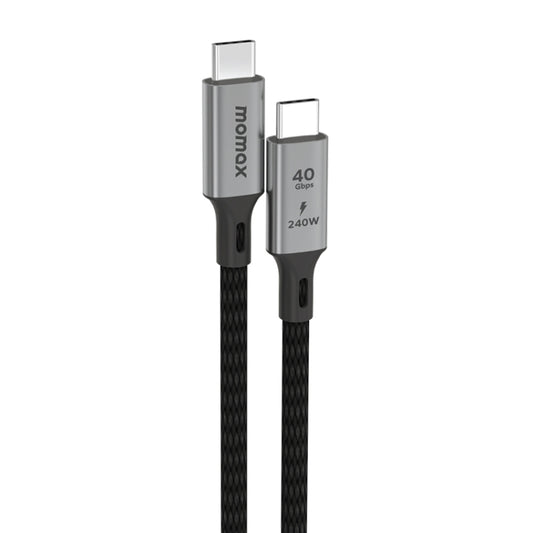 MOMAX DC39 1m USB4.0 USB-C / Type-C to USB-C / Type-C 240W Braided Data Sync Charge Cable - USB-C & Type-C Cable by MOMAX | Online Shopping South Africa | PMC Jewellery | Buy Now Pay Later Mobicred