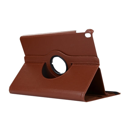 Litchi Texture 360 Degree Spin Multi-function Horizontal Flip Leather Protective Case with Holder for iPad Pro 10.5 inch / iPad Air (2019) (Brown) - iPad Pro 10.5 inch Cases by PMC Jewellery | Online Shopping South Africa | PMC Jewellery | Buy Now Pay Later Mobicred