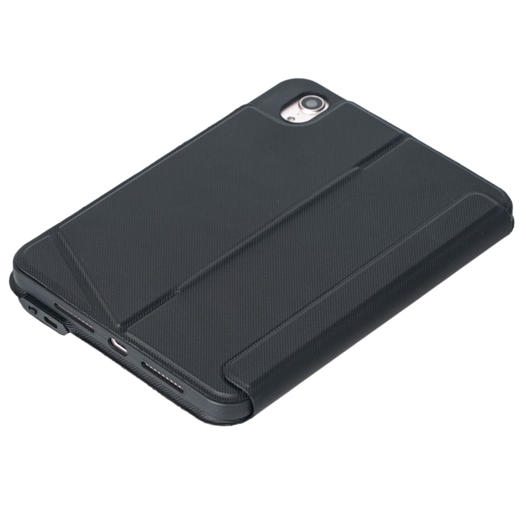 T06-AS For iPad mini6 Touch Backlight Split Type Bluetooth Keyboard Leather Case - For iPad mini by PMC TechLife | Online Shopping South Africa | PMC TechLife