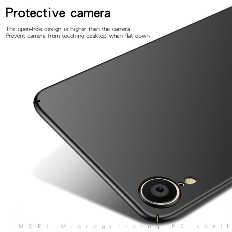 For iPhone XR MOFI Frosted PC Ultra-thin Full Coverage Protective Case (Gold) - More iPhone Cases by MOFI | Online Shopping South Africa | PMC Jewellery