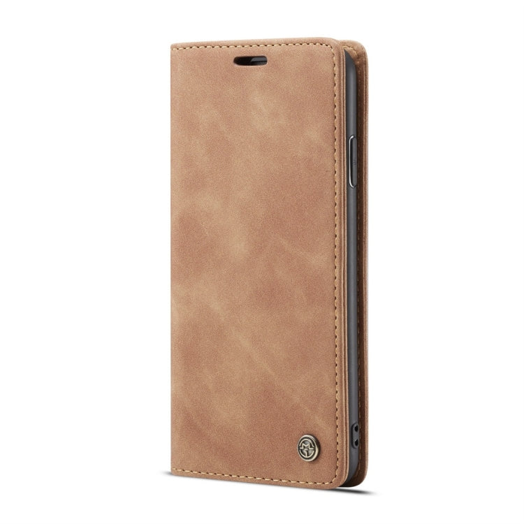 For iPhone XR CaseMe-013 Multifunctional Retro Frosted Horizontal Flip Leather Case with Card Slot & Holder & Wallet(Brown) - More iPhone Cases by CaseMe | Online Shopping South Africa | PMC Jewellery | Buy Now Pay Later Mobicred