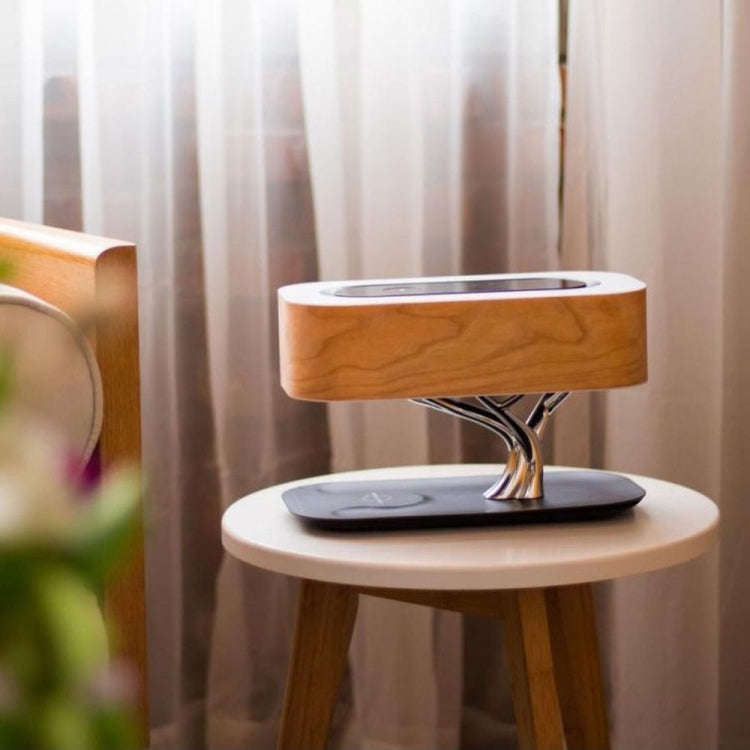 Tree Light Bluetooth Speaker Desk Lamp Phone Wireless Charger, US Plug - free shipping - PMC Jewellery - Order now!