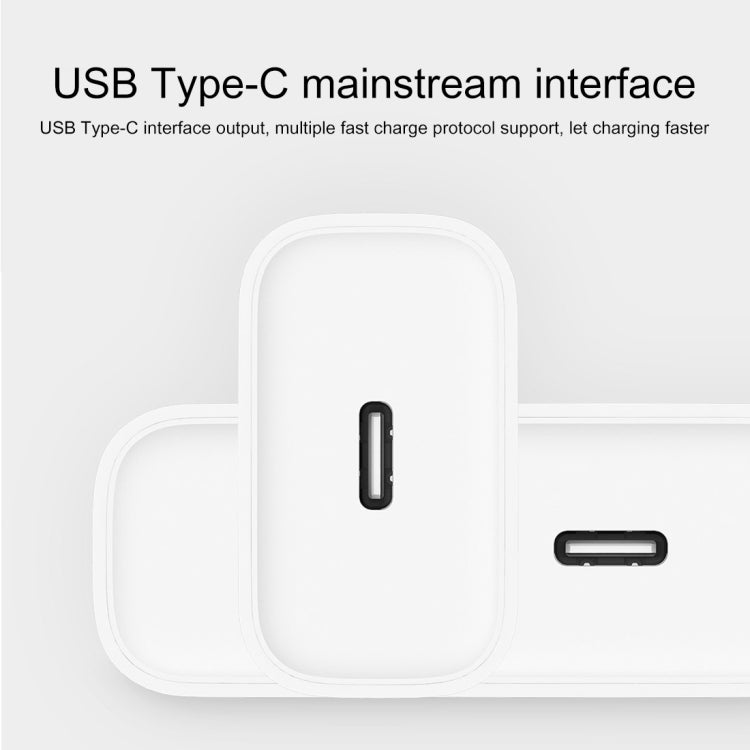 Original Xiaomi Youpin ZMI 20W Quick Charger Power Adapter with Type-C / USB-C to 8 Pin Charging Cable, US Plug(White) - USB Charger by Xiaomi | Online Shopping South Africa | PMC Jewellery | Buy Now Pay Later Mobicred