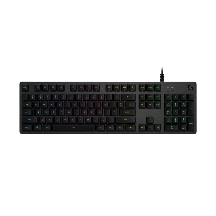 Logitech G512 RGB C-axis Mechanical Wired Gaming Keyboard, Length: 1.8m (Black) - Wired Keyboard by Logitech | Online Shopping South Africa | PMC Jewellery | Buy Now Pay Later Mobicred