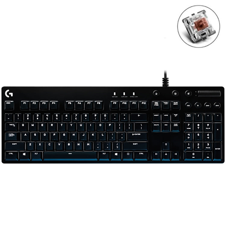 Logitech G610 Wired Gaming Mechanical Keyboard USB RGB Backlit Brown Axis - Wired Keyboard by Logitech | Online Shopping South Africa | PMC Jewellery | Buy Now Pay Later Mobicred