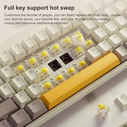Original Xiaomi Youpin MWMKB01 68 Keys MIIIW ART Series Mechanical Keyboard (Autumn Sun) - Wireless Keyboard by Xiaomi | Online Shopping South Africa | PMC Jewellery | Buy Now Pay Later Mobicred