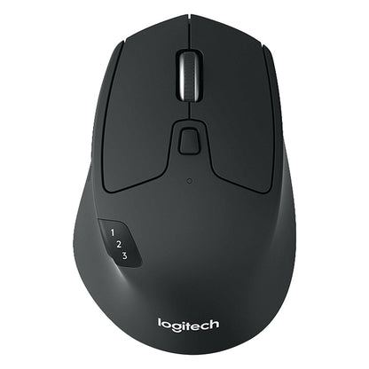 Logitech M720 1000DPI 2.4GHz Wireless Bluetooth Multimode Mouse (Black) - Wireless Mice by Logitech | Online Shopping South Africa | PMC Jewellery | Buy Now Pay Later Mobicred