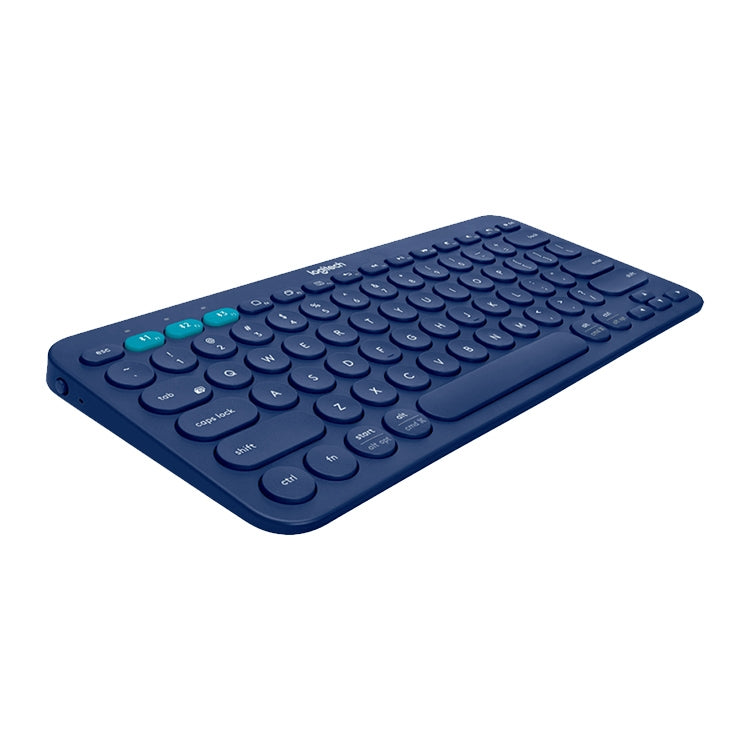 Logitech K380 Portable Multi-Device Wireless Bluetooth Keyboard (Blue) - Wireless Keyboard by Logitech | Online Shopping South Africa | PMC Jewellery | Buy Now Pay Later Mobicred