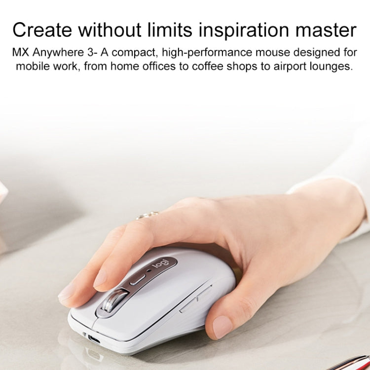 Logitech MX Anywhere 3S 4 Keys Wireless Bluetooth Dual Mode Mute Mouse (Black) - free shipping - PMC Jewellery - Order now!