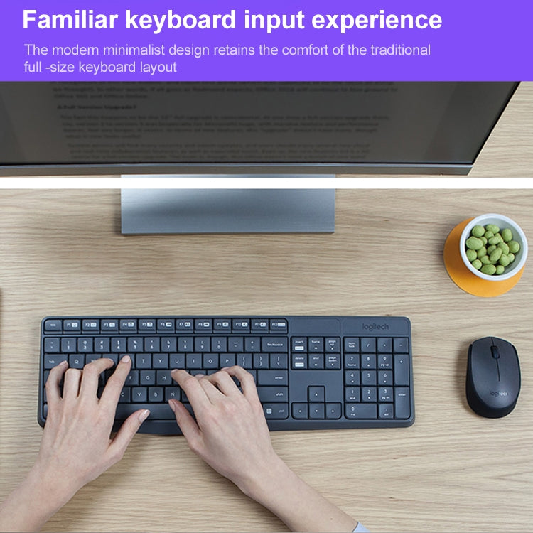Logitech MK235 Wireless Keyboard Mouse Set - free shipping - PMC Jewellery - Order now!