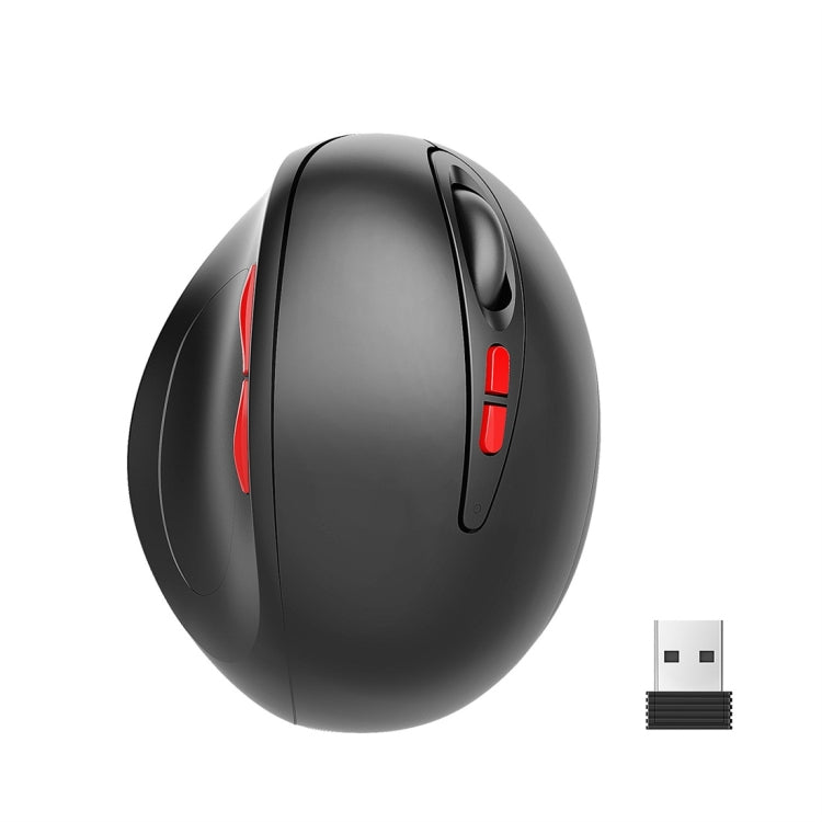 HXSJ T33 2.4GHz Ergonomic Optical Wireless Notebook PC Mouse (Black) - free shipping - PMC Jewellery - Order now!